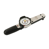 Torque Wrench with Memory Needle, Dial, 3/8" Square Drive, 0 - 250 in-lbs. Action Paper
