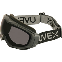 Uvex Sub-Zero Safety Goggles, Grey Lens, Anti-Fog/Anti-Scratch, Closed Vent Action Paper