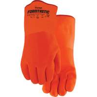 Foamtastic Gloves, One Size, PVC Coating, Foam Shell Action Paper