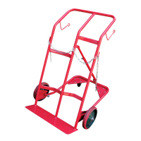 Cylinder Cart, Mold-on Rubber Wheels, 25-1/2"W x 7"L Base, 350 lbs. Action Paper