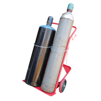 Cylinder Cart, Mold-on Rubber Wheels, 25-1/2"W x 7"L Base, 350 lbs. Action Paper