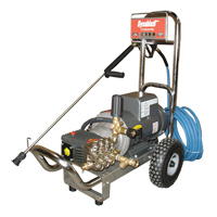 Cold/Hot Water Pressure Washer, Electric, 1900 PSI, 4 GPM Action Paper