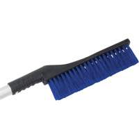 Brosse &agrave; neige tr&egrave;s longue, lame Polypropyl&egrave;ne, 34" Longueur, Bleu Action Paper