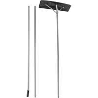 Snow Roof Rake, 61", 24-3/4" Blade, Aluminum Action Paper