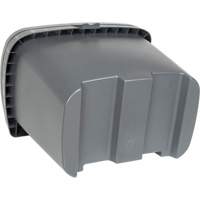 Salt & Sand Storage Bins, With Hasp, 21" x 27" x 26", 4.24 cu. ft., Grey Action Paper