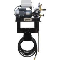 Wall Mounted Cold Water Pressure Washer with Time Delay Shutdown, Electric, 1000 psi, 3 GPM Action Paper