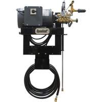 Wall Mounted Cold Water Pressure Washer, Electric, 2100 PSI, 3.6 GPM Action Paper