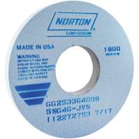 Tool Room Wheel, Type 01, Ceramic Alumina, 14" x 1-1/2" Action Paper