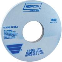 Tool Room Wheel, Type 05, Ceramic Alumina, 14" x 1-1/2" Action Paper