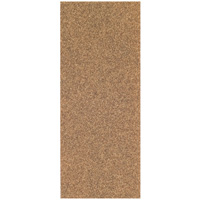 Paper Cut Sheets, 3-2/3" x 9", 100 Grit, Aluminum Oxide Action Paper