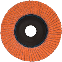 Flap Discs - Quick Trim SG Blaze R980P, 4-1/2" x 7/8", Type 27, 40 Grit, Ceramic Action Paper