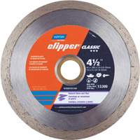 Diamond Saw Blade with Continuous Rim Action Paper