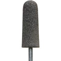 Charger&reg; Resin Bond Mounted Points, A3, Zirconia Alumina, 1" Dia., 2-3/4" L, 30 Grit Action Paper