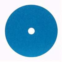 BlueFire&reg; Fiber Discs, Zirconia Alumina, 24, 9-1/8" Dia x 7/8" Arbor Action Paper