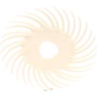 Scotch-Brite Radial Bristle Disc SR, Ceramic, 2" Dia. Action Paper