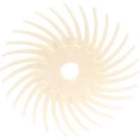 Scotch-Brite Radial Bristle Disc SR, Ceramic, 3" Dia. Action Paper
