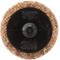 Scotch-Brite Roloc Surface Conditioning Disc, 1-1/2" Dia., Coarse Grit, Aluminum Oxide Action Paper