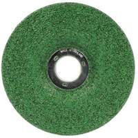 Green Corps Flexible Grinding Wheel, 5" x 1/4", 7/8" Arbor, Ceramic, Type 1 Action Paper