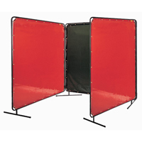 Welding Screen and Frame, Yellow, 6' x 6' NT888 | Action Paper