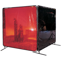 Welding Screen and Frame, Yellow, 6' x 6' NT888 | Action Paper