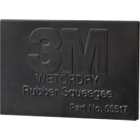 Wetordry™ Rubber Squeegee, 3", Rubber NT988 | Action Paper