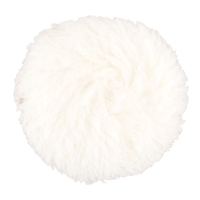 Finesse-It Buffing Pad, 5-1/4" Dia., Wool Action Paper