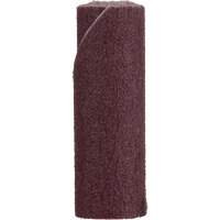 Standard Abrasives Straight Cartridge Roll, 80 Grit, 1/2" Dia., Aluminum Oxide, 1-1/2" L, 1/8" Arbor Action Paper
