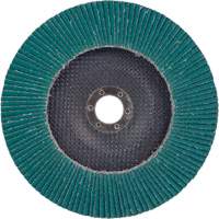 Flap Disc 577F, 7" x 5/8"-11, Type 27, 36 Grit, Zirconia Alumina Action Paper