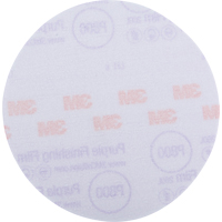 DISQUE FINITION MAUVE 6" HOOKIT GRN P800 50/BTE>, dia 6", Grain P800 Action Paper