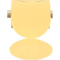 Stikit Gold Paper Disc Roll, 5" Dia., P180 Grit, Aluminum Oxide Action Paper
