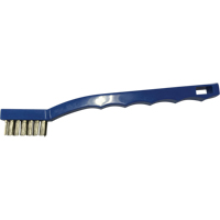 Petites brosses de nettoyage, Acier inoxydable, 3 x 7 rangs de fils, Longueur 7-3/4" Action Paper