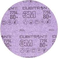 Disque Cubitron II 775L de 6" - Grain 80, dia 6", Grain 80+ Action Paper