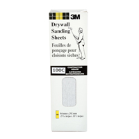 Feuille de placopl&acirc;tre frais&eacute;e Tri-M-Rite Fre-Cut, 11-1/4" x 3-5/16", Grain 100, Carbure de silicium Action Paper