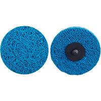 Vortex Rapid Blend Non-Woven Quick-Change Abrasive Disc, 3" Dia., Medium Grit, Aluminum Oxide Action Paper