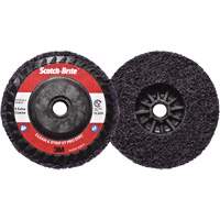 Disque  Clean and Strip  XT Pro Scotch-Brite, 4-1/2" dia., Grain Extra grossier, Carbure de silicium Action Paper