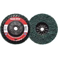 Disque extra coupe  Clean and Strip  XT Pro Scotch-Brite, 4-1/2" dia., Grain Extra grossier, Oxyde d'aluminium Action Paper
