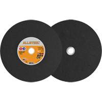 AllSteel Chopsaw Wheel, 14" x 1/8", 25/32" Arbor, Type 1, Aluminum Oxide, 5400 RPM Action Paper