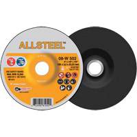 AllSteel Grinding Wheel, 5" x 1/8", 7/8" Arbor, Aluminum Oxide, Type 27 Action Paper