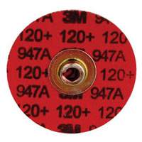 Cubitron II Roloc Durable Edge Disc, 3" Dia., 120+ Grit, Ceramic Action Paper