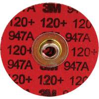 Cubitron II Roloc Durable Edge Disc, 2" Dia., 120+ Grit, Ceramic Action Paper