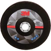 769F Quick Change Flap Disc, 7" x 5/8"-11, Type 27, 40+ Grit, Aluminum Oxide/Ceramic Action Paper