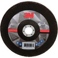 769F Quick Change Flap Disc, 7" x 7/8", Type 27, 120+ Grit, Aluminum Oxide/Ceramic Action Paper