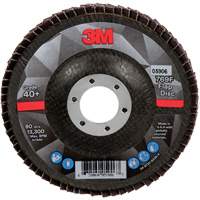 769F Quick Change Flap Disc, 4-1/2" x 7/8", Type 29, 40+ Grit, Ceramic Action Paper