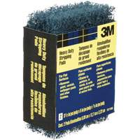 Heavy-Duty Stripping Pads, Aluminum Oxide, 3-1/2" x 5", Coarse Grit Action Paper