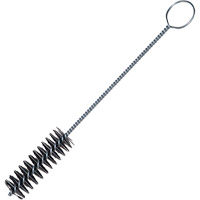 Twisted Steel Tube Brush, 1/8" Dia. x 1" L, 6" Overall Length Action Paper