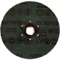 Disque en fibre 982C Cubitron II, C&eacute;ramique, 36+, 4-1/2" Dia Action Paper