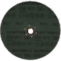 Disque en fibre 987C Cubitron II, C&eacute;ramique, 36+, 4-1/2" Dia Action Paper