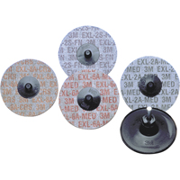 Buff & Blend&reg; Products - Scotch-Brite Exl Roloc Unitized Wheels, 2" x 6A Grit, Aluminum Oxide Action Paper