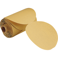 236U Stikit Paper Disc Roll, 5" Dia., P100 Grit, Aluminum Oxide Action Paper