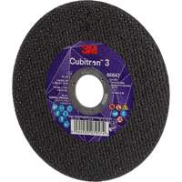 Disque de coupe Cubitron 3, 5" x 9/32", Arbre de 3/8", Type 41 Action Paper
